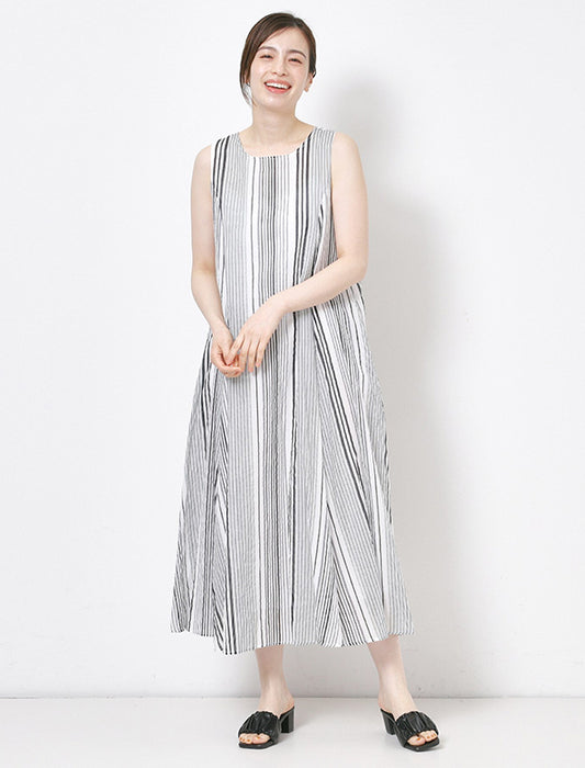 綿ボイル２ＷＡＹエアリーフレアワンピース