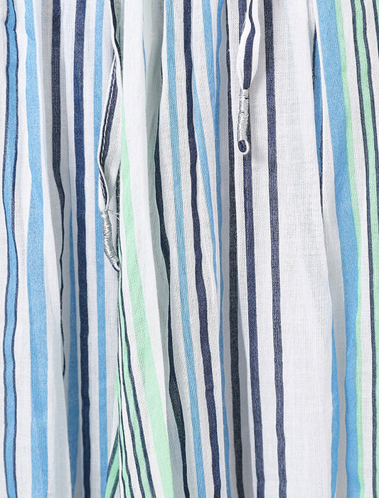 綿ボイルエアリーギャザースカート