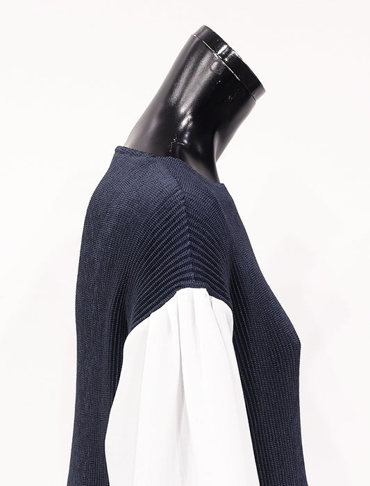 ＜SPECCHIO＞２WAYボリュームスリーブドッキングブラウス