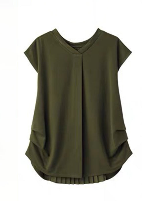 バックプリーツブラウス