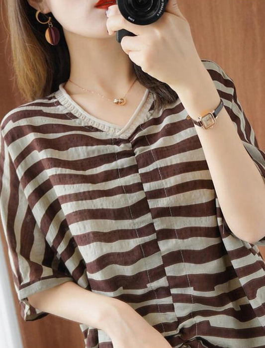 ゼブラカットソー