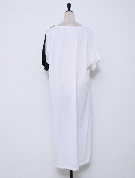 猫プリントワンピース