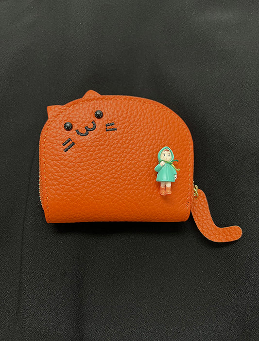 ネコ＆ドールモチーフカードケース