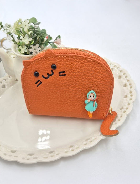 ネコ＆ドールモチーフカードケース