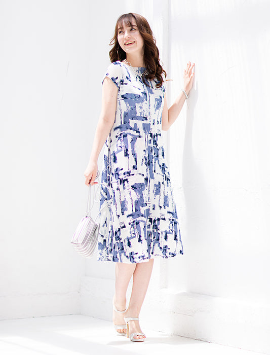 ＜SPECCHIO＞シャトルプリーツ Aラインロングドレス