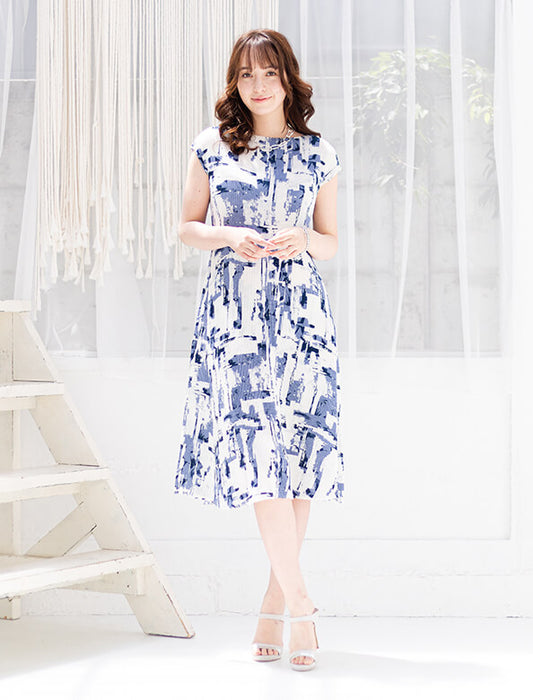 ＜SPECCHIO＞シャトルプリーツ Aラインロングドレス