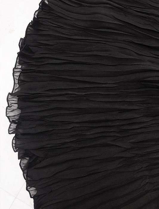 ＜SPECCHIO＞アコーディオンランダムプリーツ シアースカート