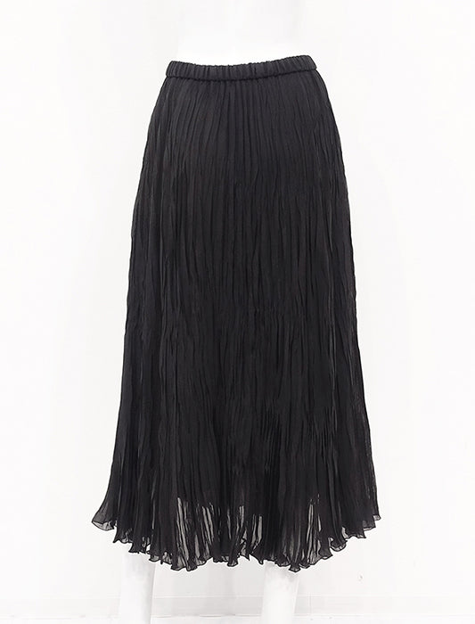 ＜SPECCHIO＞アコーディオンランダムプリーツ シアースカート