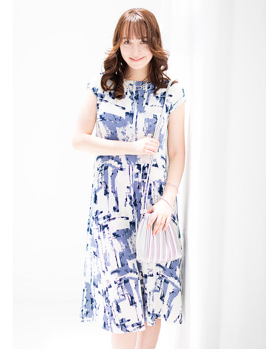 ＜SPECCHIO＞プリーツ巾着バッグ