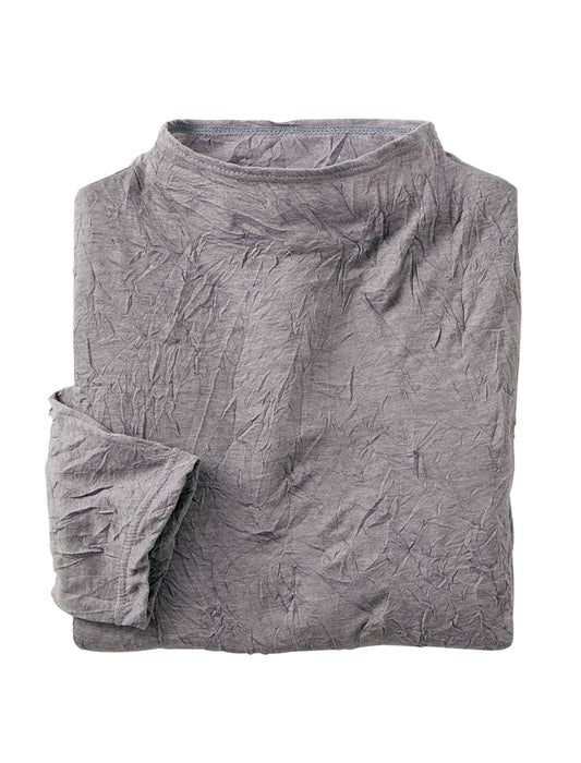 【受注】ワッシャー加工ボトルネックプルオーバー