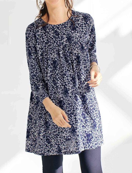 【受注】プリントカットソーチュニック