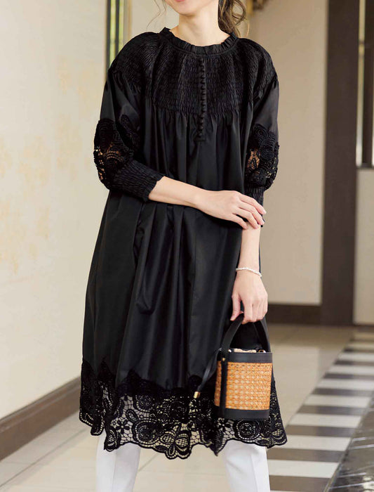 【受注】レース使いワンピース