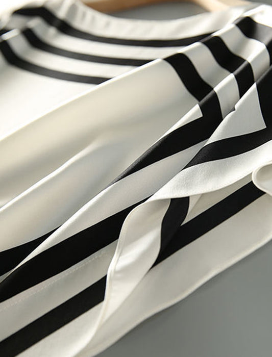 スカーフカットソー　