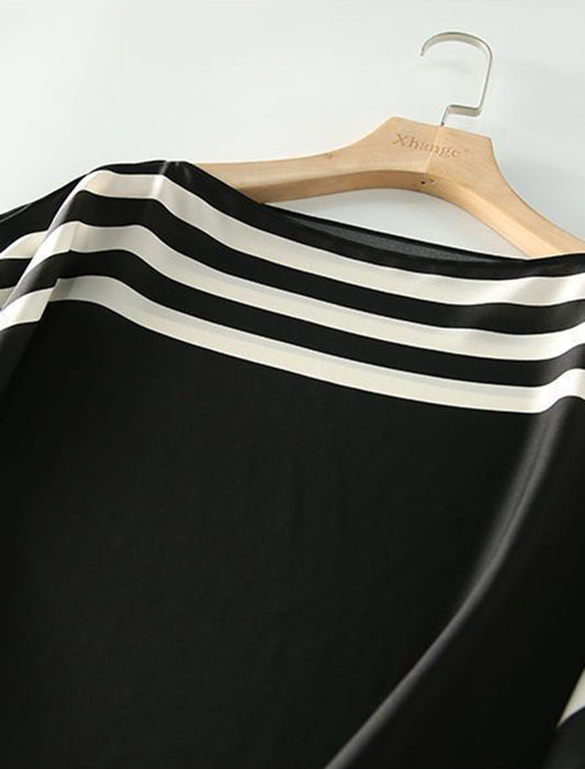 スカーフカットソー　