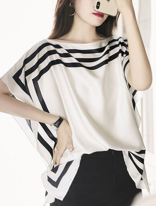 スカーフカットソー　