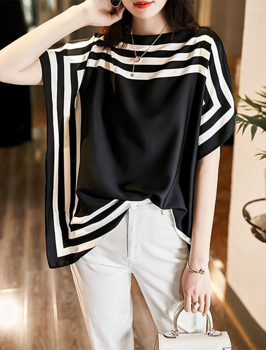 スカーフカットソー　