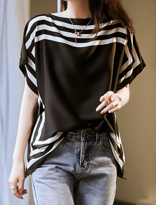 スカーフカットソー　