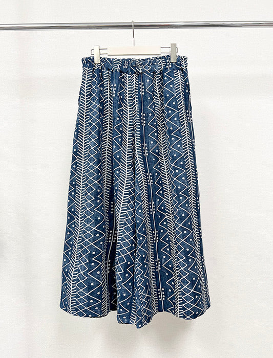 コットンリネン涼し気楽ちんパンツ