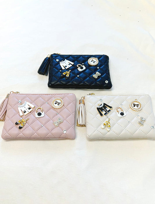 キラキラモチーフミニ財布