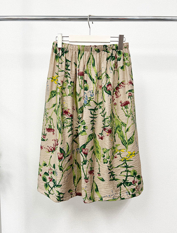 リノー✩ボタニカルパンツ 楽天市場】柄パンツ ワイドパンツ タックパンツ ボタニカル柄 花