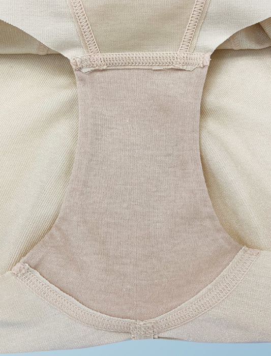 さわやかメッシュ　小腹押さえパンツ セミショート丈