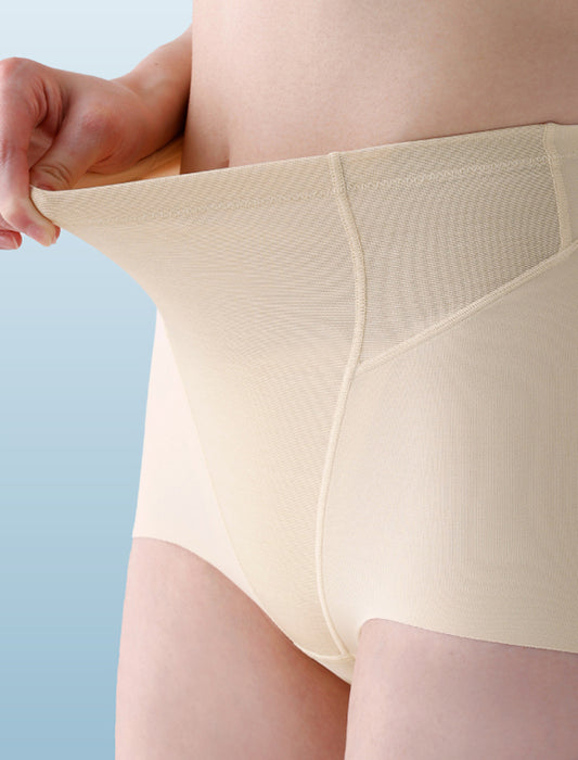 さわやかメッシュ　小腹押さえパンツ セミショート丈