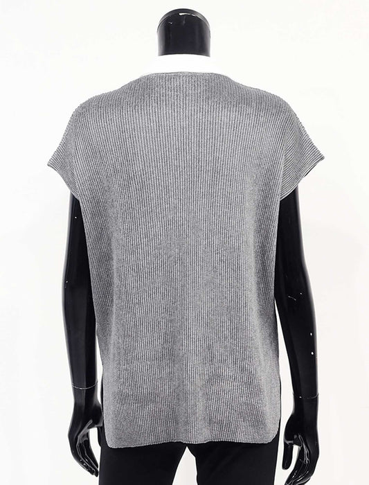 ＜SPECCHIO＞シャトルプリーツ 襟付きブラウス