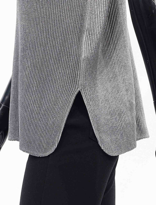 ＜SPECCHIO＞シャトルプリーツ 襟付きブラウス