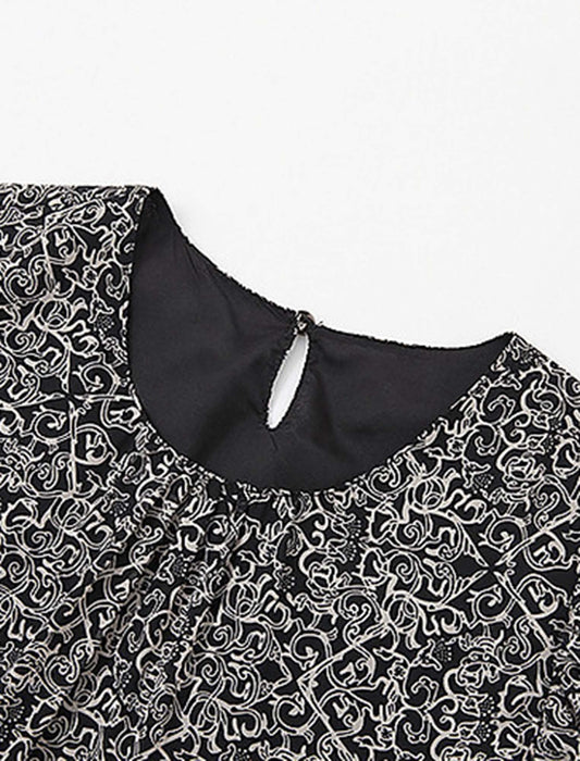 パイピングブラウス