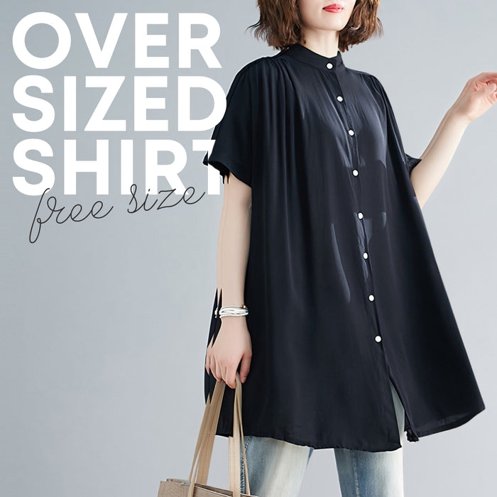 ビッグシルエットブラウス