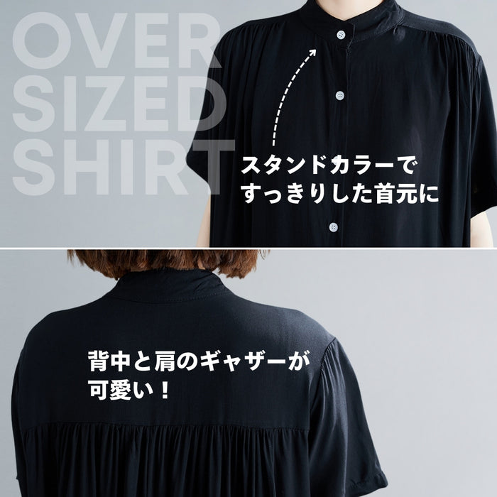 ビッグシルエットブラウス