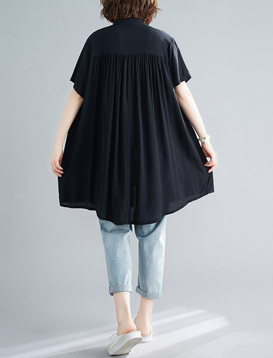 ビッグシルエットブラウス