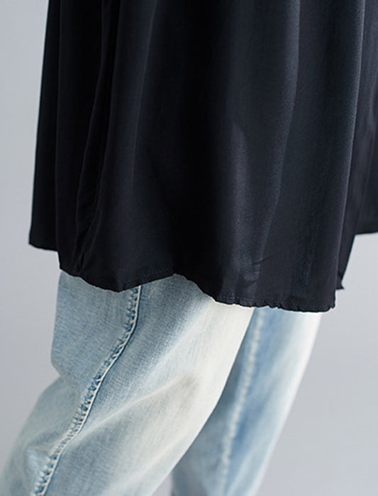 ビッグシルエットブラウス