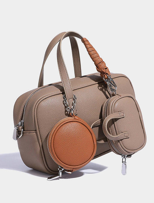 ミニポーチチャーム付き2wayバッグ