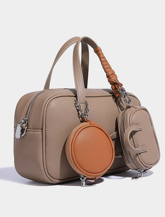 ミニポーチチャーム付き2wayバッグ