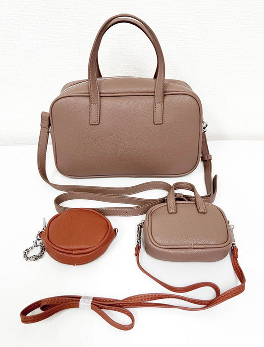 ミニポーチチャーム付き2wayバッグ