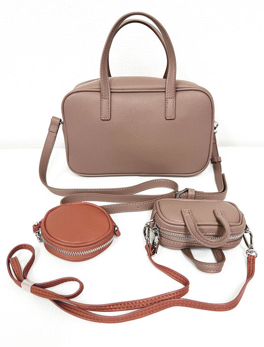 ミニポーチチャーム付き2wayバッグ