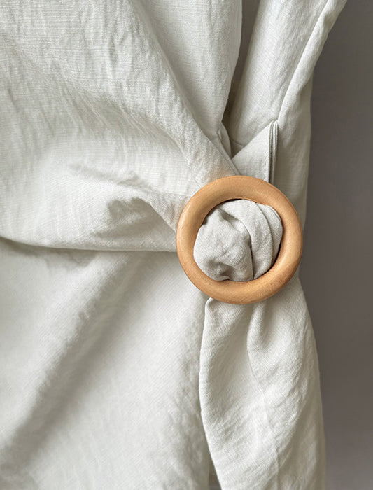 ワンサイドドロストブラウス