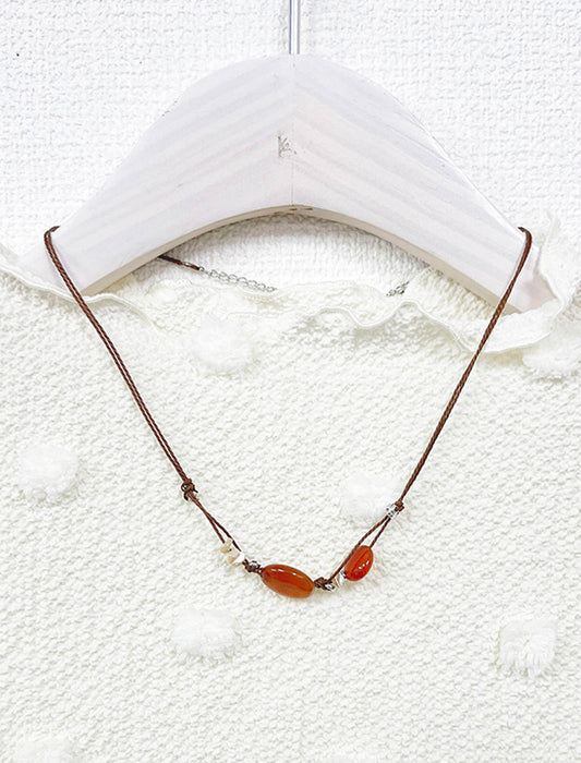 ストーンネックレス