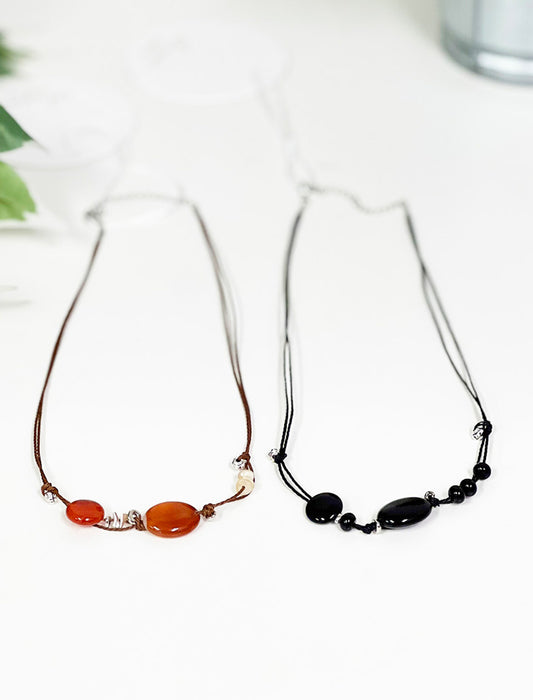 ストーンネックレス