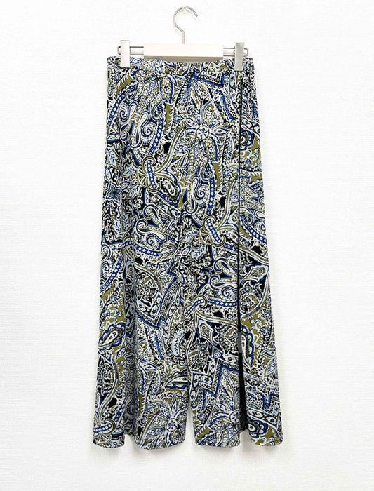 ペイズリーワイドパンツ