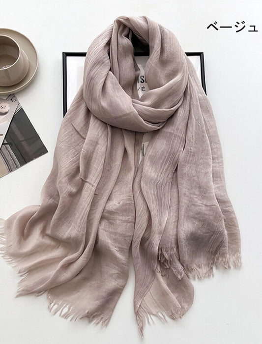 柔らか大判薄型ストール