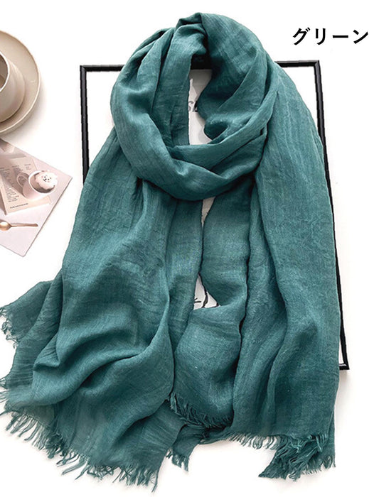 柔らか大判薄型ストール