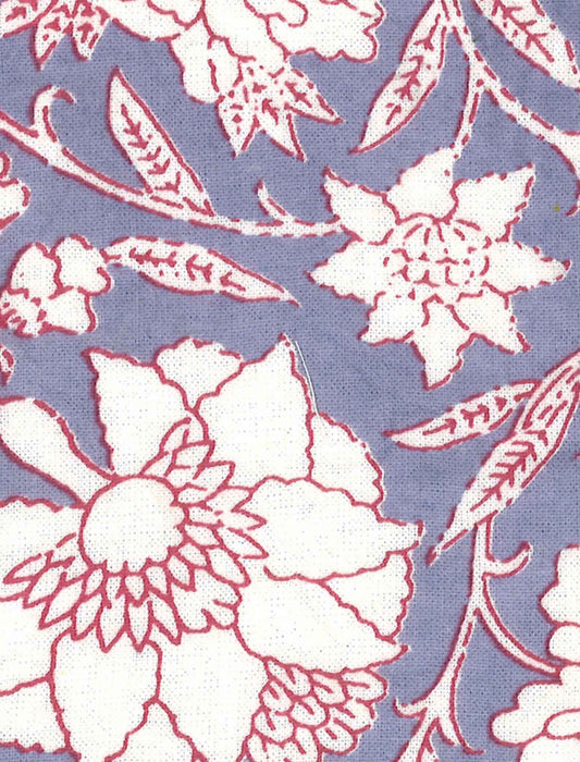 ブロックプリントルームシューズ