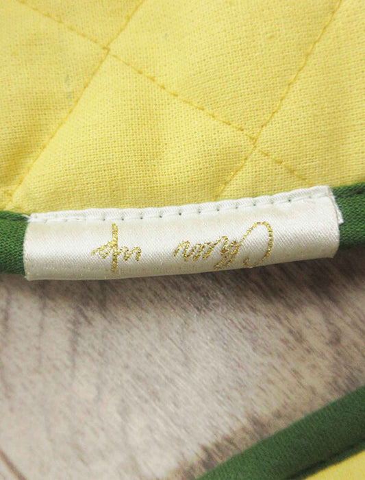 ブロックプリントルームシューズ