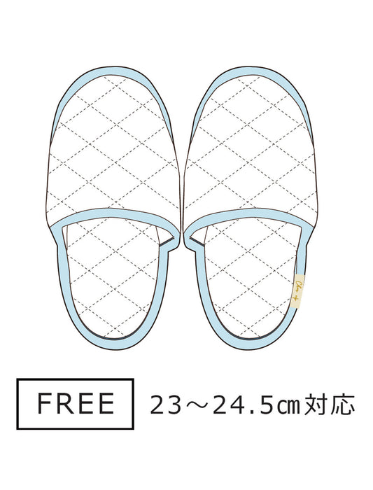 ブロックプリントルームシューズ