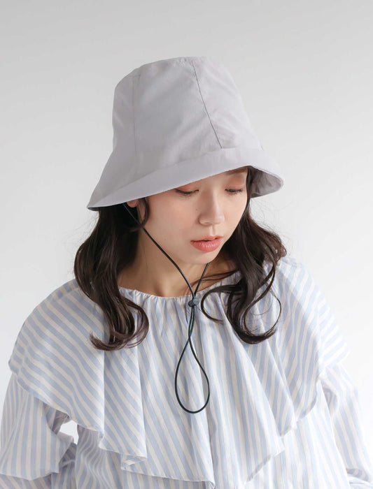 UVブリムキャスケット紐付き 帽子
