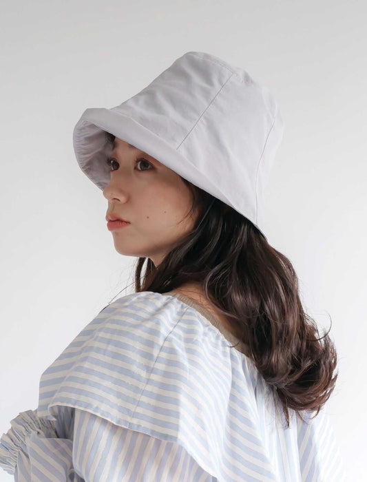 UVブリムキャスケット紐付き 帽子