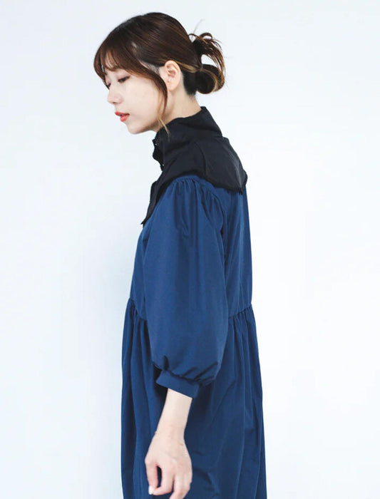 冷感抗菌小花レース保冷剤付UVネックカバー