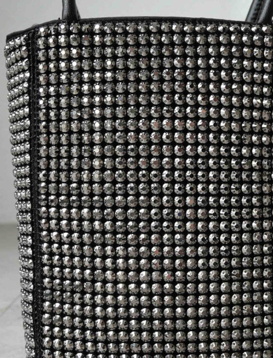 ストラップ付きラインストーンバッグ